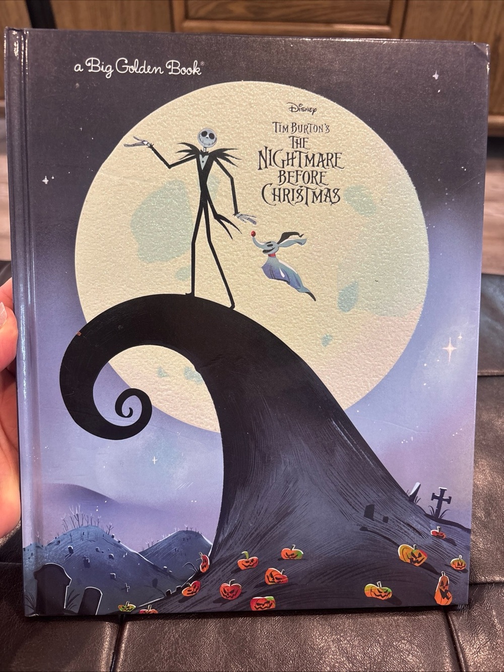 Disney Big Golden Book — Purple & White Moon Cover
